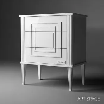 Аренда Тумба White на 3 ящика в санатории «Русь» — ART SPACE