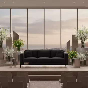 Аренда Диван трехместный Urban black в отеле Hyatt Regency Sochi — ART SPACE