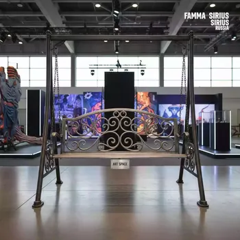 Аренда Качели маятниковые из литого алюминия в Gamma Sirius — ART SPACE