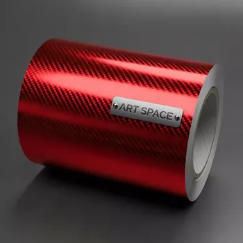 Аренда Пленка для термопереноса на ткань Hotmark Red Carbon 5 м в ресторане «Плакучая Ива» — ART SPACE