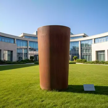 Аренда Кашпо для цветов Prosperplast Tubus Slim Corten 64 35 л кортен сталь в санатории «Русь» — ART SPACE