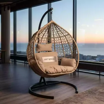 Аренда Кресло подвесное AFM 169A LB бежевый в Pullman Sochi Centre — ART SPACE