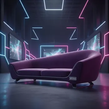 Аренда Диван Violet в Delta Sirius — ART SPACE