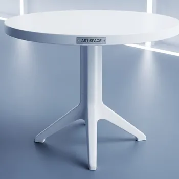 Аренда Стол пластиковый обеденный Spritz Spritz Mini белый Ø605х765 мм в Panorama by Mercure — ART SPACE