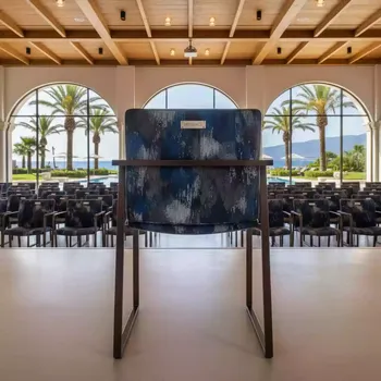 Аренда Стул Vente рогожка Vinuela ножки металлические RAL в Karat Resort — ART SPACE