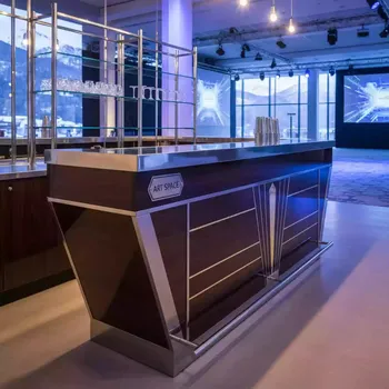 Аренда Стойка барная комплект подстолья и крепления к стене в Radisson Hotel Rosa Khutor — ART SPACE