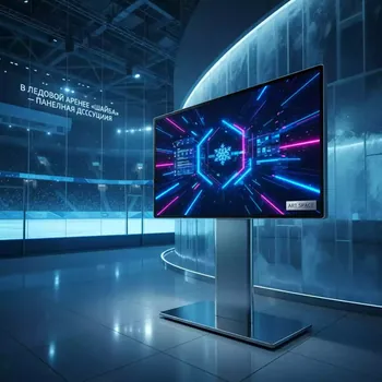 Аренда Дисплей информационный FLAME DS1V75FT500 75 в ледовой арене «Шайба» — ART SPACE