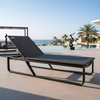 Аренда Шезлонг лежак металлический плетеный Rest в Novotel Resort — ART SPACE