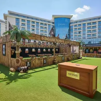 Аренда Тир призовой Остров сокровищ в Novotel Resort — ART SPACE