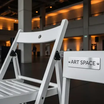 Аренда Стул складной Прованс белый в Radisson Hotel Rosa Khutor — ART SPACE