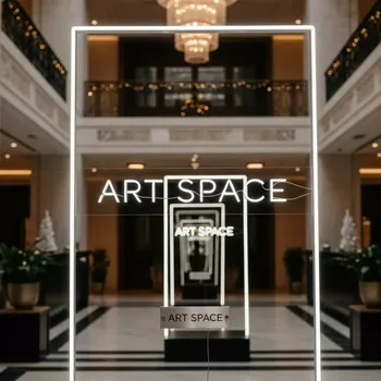 Аренда Неоновая вывеска для фотозоны в Rodina Grand Hotel & SPA — ART SPACE