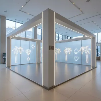 Аренда Фотозона Вечер в Лас Вегасе в Golden Tulip Rosa Khutor — ART SPACE