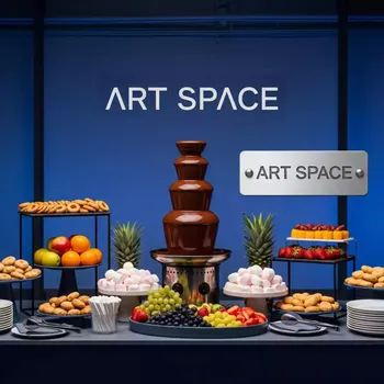 Аренда Фуршет с шоколадным фонтаном в Omega Sirius — ART SPACE