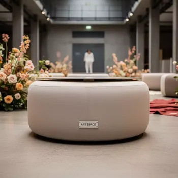 Аренда Стол пуф beige Soho в конгресс-холле отеля Жемчужина — ART SPACE