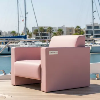 Аренда Кресло пластиковое розовое Trill Armchair на VIP-яхте (Имеретинский порт) — ART SPACE