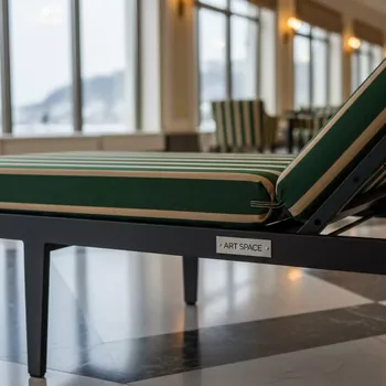 Аренда Шезлонг бежево зеленый 01 036PL в гранд-отеле «Жемчужина» — ART SPACE