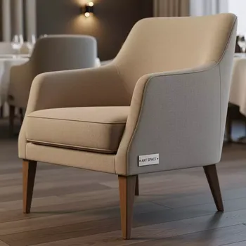 Аренда Кресло Easy Beige в ресторане «Sanremo» — ART SPACE