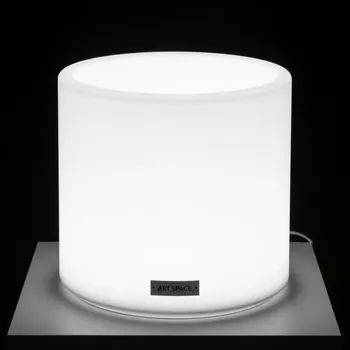 Аренда Кашпо светящееся Lumb 220V белое в ледовой арене «Шайба» — ART SPACE