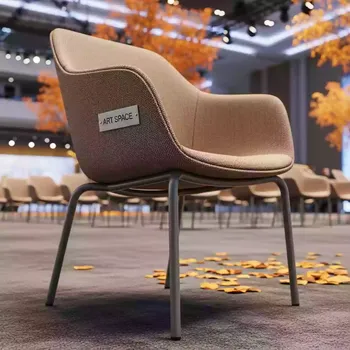 Аренда Стул Syna светло коричневый серые ножки в отеле Radisson Lazurnaya — ART SPACE
