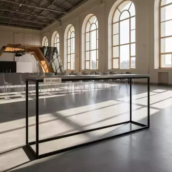 Аренда Стол консоль металлический в санатории «Сочи» — ART SPACE