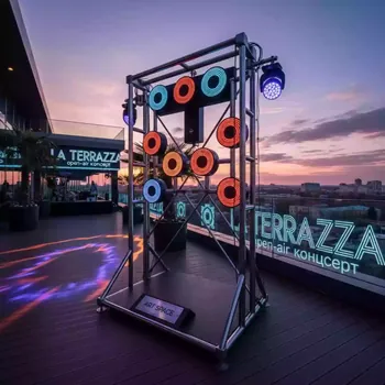 Аренда Интерактив нокаут outdoor в ресторане «La Terrazza» — ART SPACE