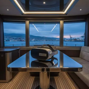 Аренда Очки MR Apple Vision Pro на VIP теплоходе (Морпорт Сочи) — ART SPACE