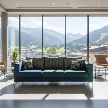 Аренда Диван трехместный с подушками Fenix в Golden Tulip Rosa Khutor — ART SPACE