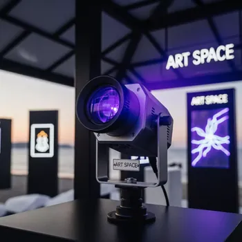 Аренда Прожектор ультрафиолетовый American DJ UV Cob Cannon на пляже «Ривьера» — ART SPACE