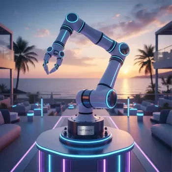 Аренда Манипулятор четырехосевой учебно научный Hobots Pro на пляжных клубах Хосты — ART SPACE