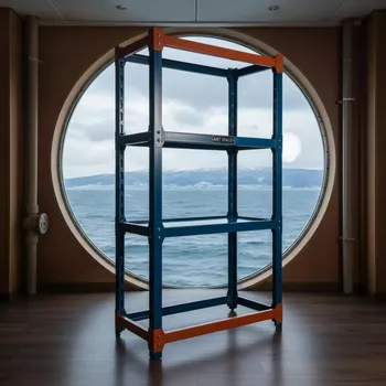 Аренда Стеллаж стальной 30х75х150 см на теплоходе «Дагомыс» — ART SPACE