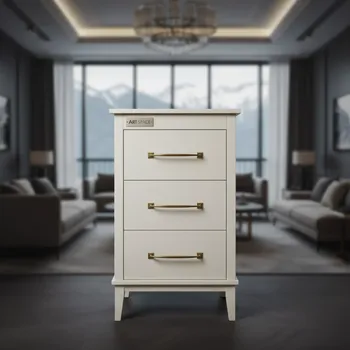 Аренда Комод Джульетта узкий молочный в Rixos Krasnaya Polyana — ART SPACE