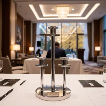 Аренда Набор подсвечников Имс серебряные в Swissôtel Resort Sochi Kamelia — ART SPACE