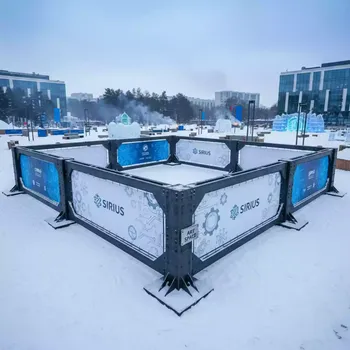Аренда Ограждения баннерные 5х10 м в Университете «Сириус» — ART SPACE