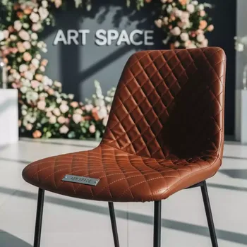 Аренда Стулья Хит коричневый коричневый ромб в Alpha Sirius — ART SPACE