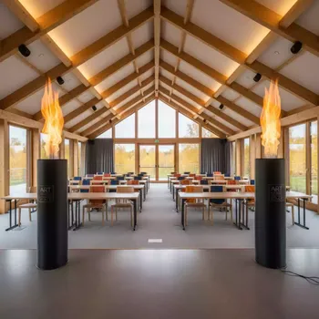 Аренда Имитация пламени H SF 800 в Маринс Парк Отеле — ART SPACE