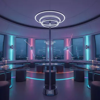 Аренда Бра торшеры настольные лампы в ресторане «Магеллан» — ART SPACE
