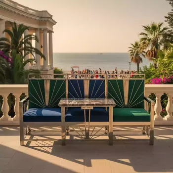 Аренда Система с тремя сиденьями и столиком X Treme Bench в санатории «Сочи» — ART SPACE