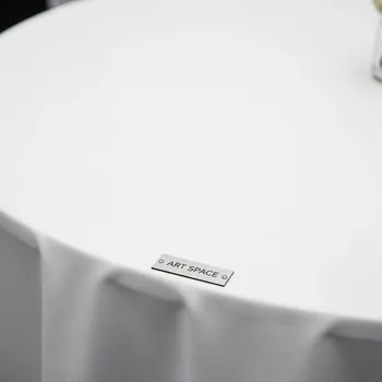 Аренда Скатерть круглая белая 2,3 м в Sport Inn Hotel & Wellness — ART SPACE