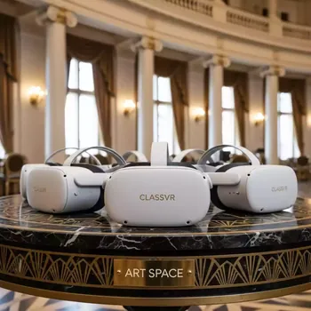 Аренда Комплект оборудования для обучения в VR AR ClassVR для 4 учащихся в Зимнем театре — ART SPACE