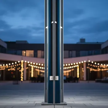 Аренда Зонт профессиональный Lido Titanium 2,1x2,1 м в Green Flow Hotel — ART SPACE