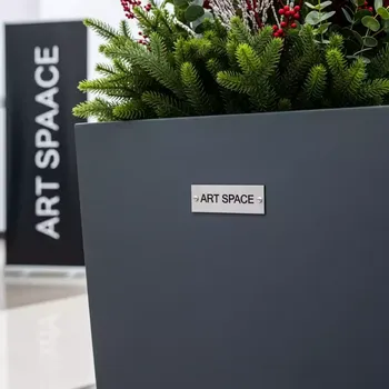 Аренда Кашпо Vita серое в City Park Hotel Sochi — ART SPACE