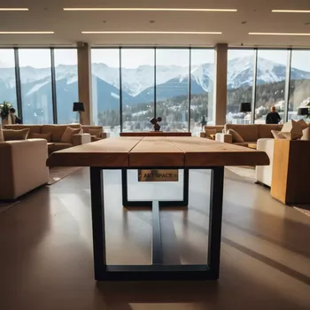 Аренда Стол поднос Turin тик в казино «Сочи» — ART SPACE