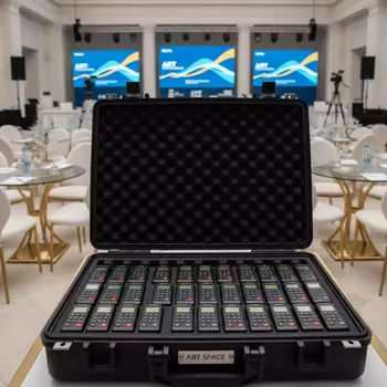 Аренда Комплект пультов Turning Technologies RCLT 100 100 пультов ресивер ПО кейс в санатории «Октябрьский» — ART SPACE