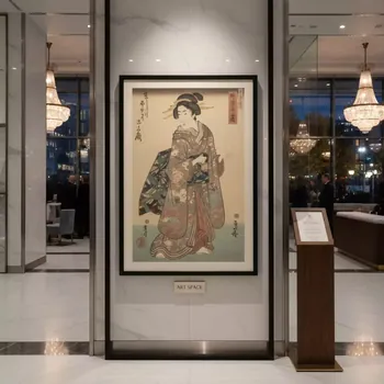 Аренда Картина Китагава Утамаро № 15 в Stella di Mosca — ART SPACE