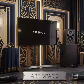 Аренда Караоке с ТВ 65" колонкой 1,5 кВт в Delta Sirius — ART SPACE