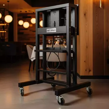 Аренда Стойка мобильная NexTouch NextMobi ECO 55–75 в ресторане «Brunello» — ART SPACE