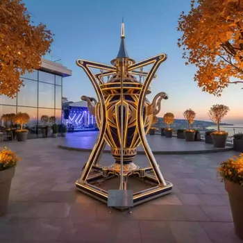 Аренда Качели Самовар ярмарочный в ресторане «Sanremo» — ART SPACE