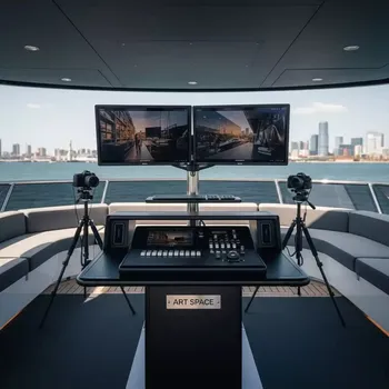 Аренда Система трансляций и видеозаписи IQBoard LCS610 на VIP-яхте (Имеретинский порт) — ART SPACE