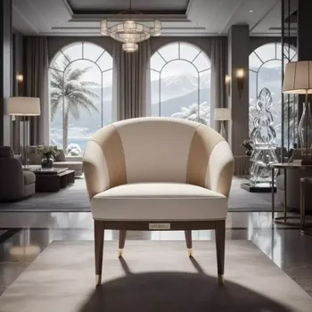 Аренда Стул белый бежевый CALMA в Swissôtel Resort Sochi Kamelia — ART SPACE