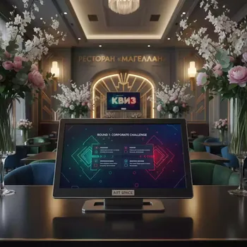 Аренда Монитор моторизированный выдвижной Wize Pro WR 17GF black в ресторане «Магеллан» — ART SPACE